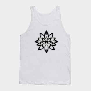 Lotus Flower Symbol Tank Top